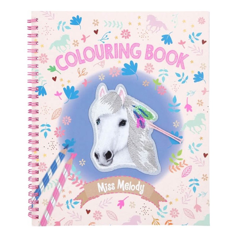 Miss Melody Colouring Book - by Depesche