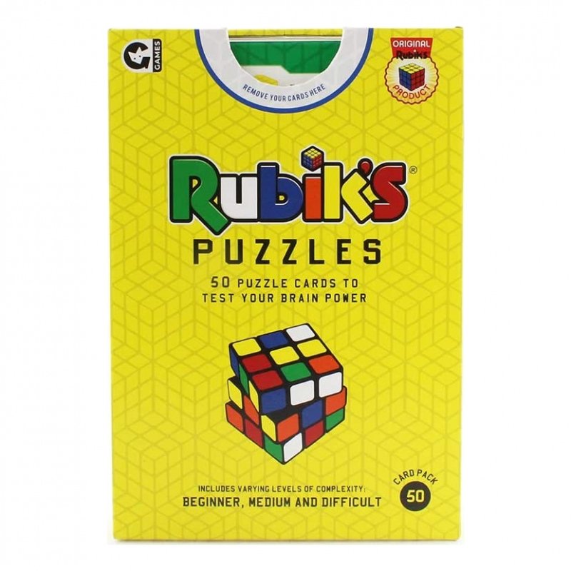 Rubik's Cube Card Game - by Ginger Fox
