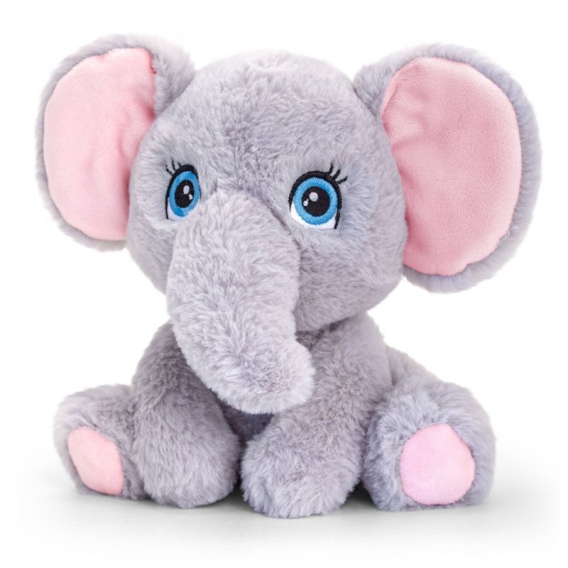 Keeleco Adoptable World Elephant - 25cm - by Keel Toys