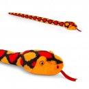 Keeleco Soft Snake - 100cm - by Keel Toys - Orange - Slithery fun