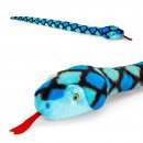 Keeleco Soft Snake - 100cm - by Keel Toys - Blue - Slithery fun