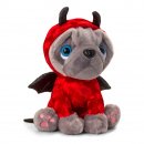 Frenchie Bulldog in Devil Outfit - 14cm - by Keel Toys - Cute and Mischievous